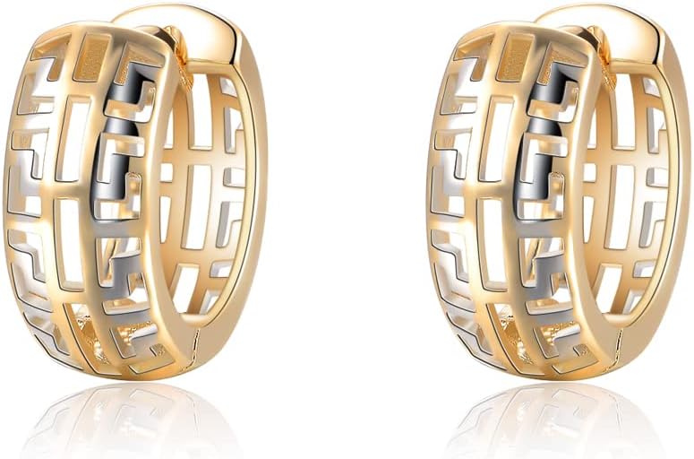 ONE PAIR: Crystal Stud Multi Gold/Silver Dangle Earrings