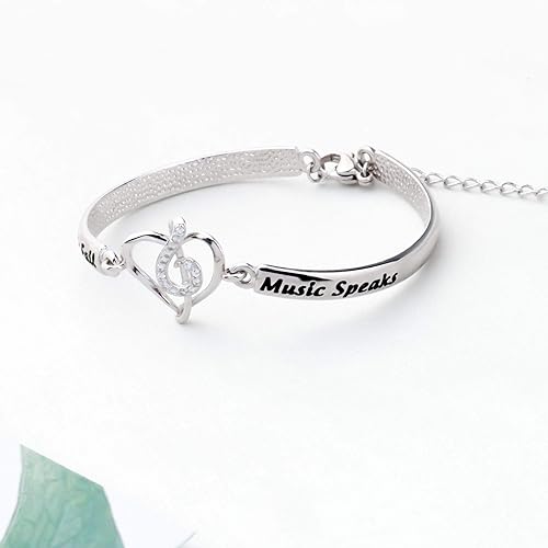 0NE: 925 Sterling Silver High Quality Ring Music Jewelry