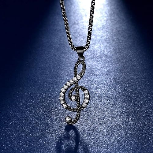 0NE: 925 Sterling Silver High Quality Ring Music Jewelry
