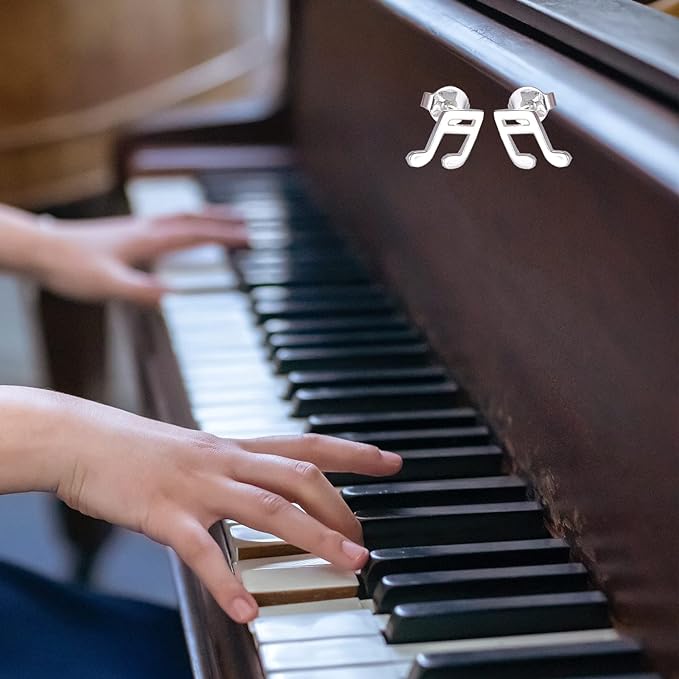 0NE: 925 Sterling Silver High Quality Ring Music Jewelry