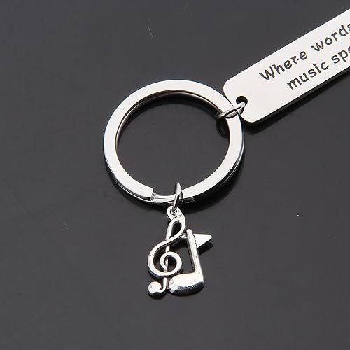 0NE: 925 Sterling Silver High Quality Ring Music Jewelry