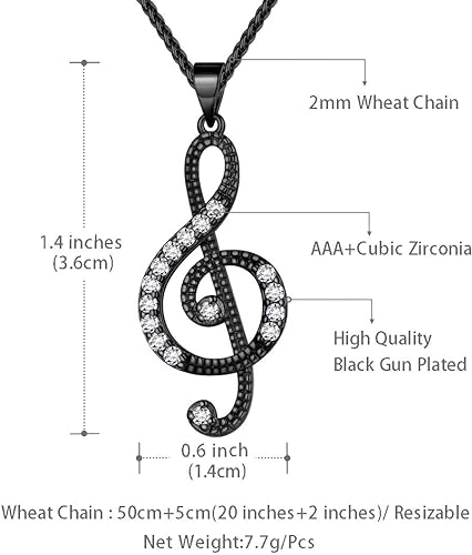 0NE: 925 Sterling Silver High Quality Ring Music Jewelry