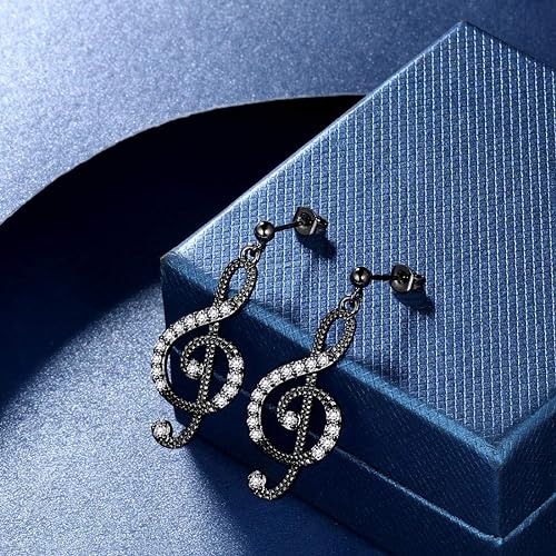 0NE: 925 Sterling Silver High Quality Ring Music Jewelry