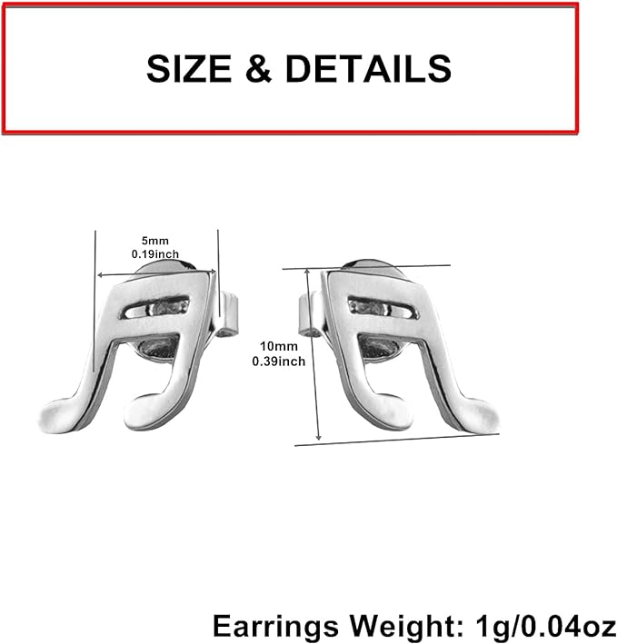 0NE: 925 Sterling Silver High Quality Ring Music Jewelry