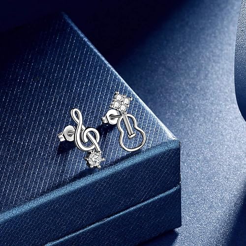 0NE: 925 Sterling Silver High Quality Ring Music Jewelry