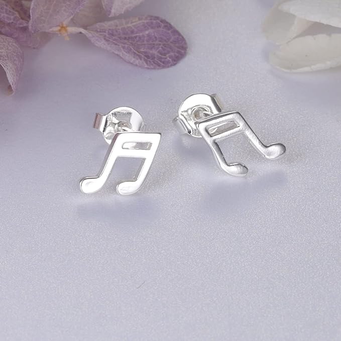 0NE: 925 Sterling Silver High Quality Ring Music Jewelry