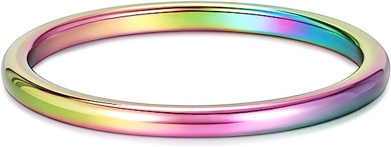 Tungsten-Ring Rainbow-2mm