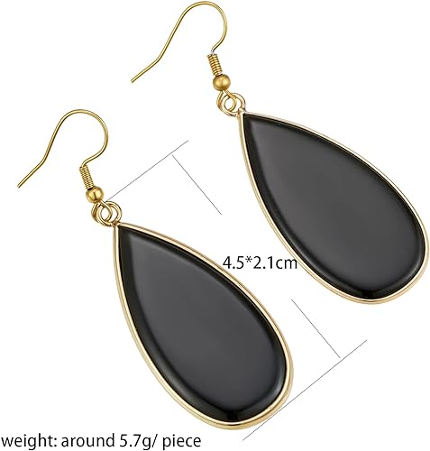 0NE PAIR:  Teardrop   Earrings