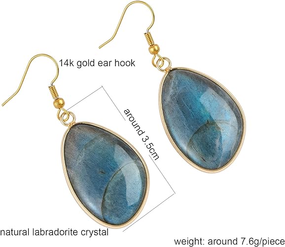 0NE PAIR:  Teardrop   Earrings