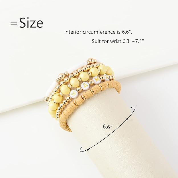 ONE: Premium Handmade New Set 5pcs Bracelet's for Women