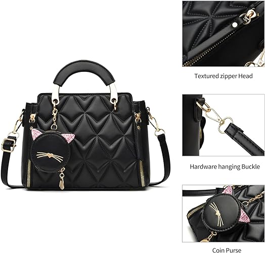 Women Fashion Handbag Tote Bag Shoulder Bag Top Handle Satchel Purse