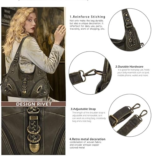 Women Fashion Handbag Tote Bag Shoulder Bag Top Handle Satchel Purse
