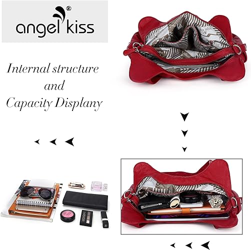 Women Fashion Handbag Tote Bag Shoulder Bag Top Handle Satchel Purse