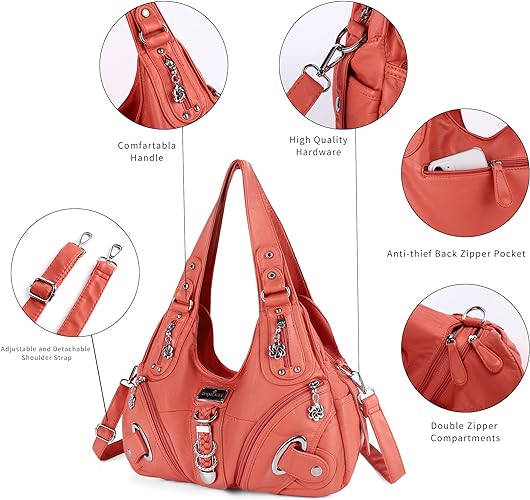 Women Fashion Handbag Tote Bag Shoulder Bag Top Handle Satchel Purse