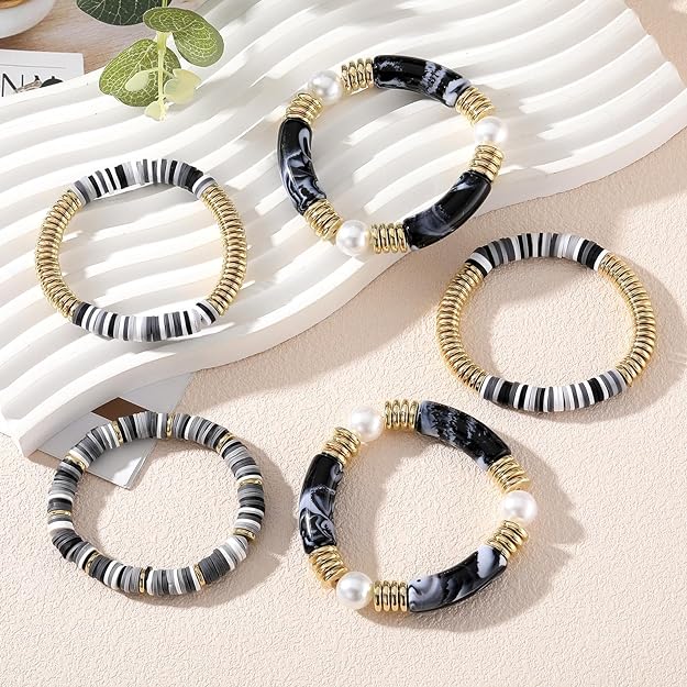 ONE: Premium Handmade New Set 5pcs Bracelet's for Women