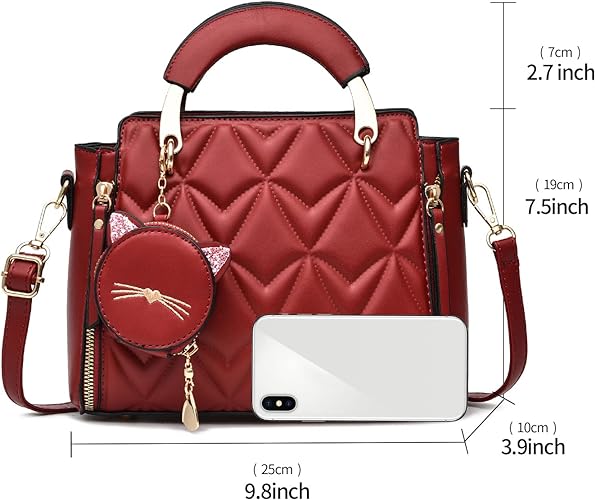Women Fashion Handbag Tote Bag Shoulder Bag Top Handle Satchel Purse