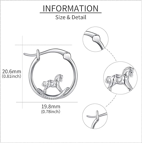 ONE: 925 Sterling Silver Hoop Earrings  Jewelry CZ
