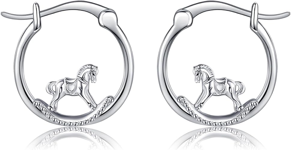 ONE: 925 Sterling Silver Hoop Earrings  Jewelry CZ