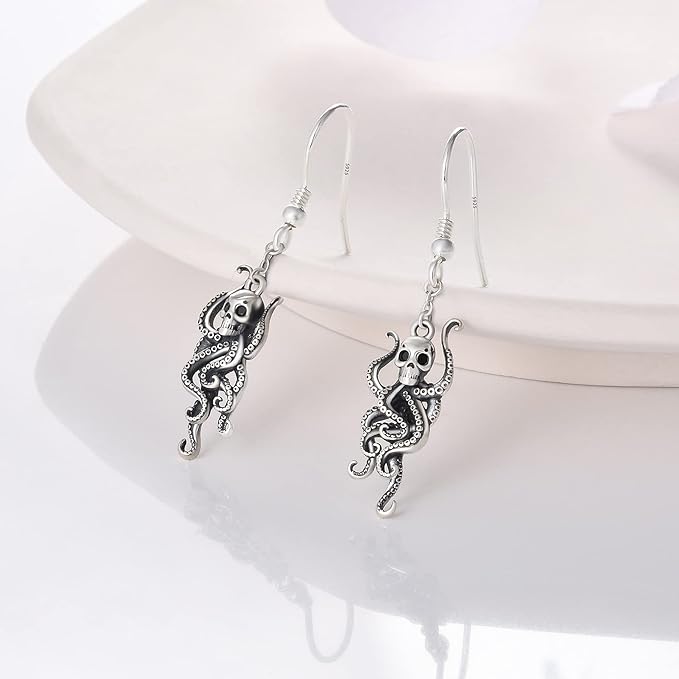 ONE PAIR:  Hoop Earrings Genuine 925 Sterling Silver Style: Lever Back Earrings STUD