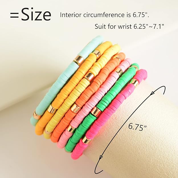 ONE: Premium Handmade New Set 7pcs Bracelet's for Women