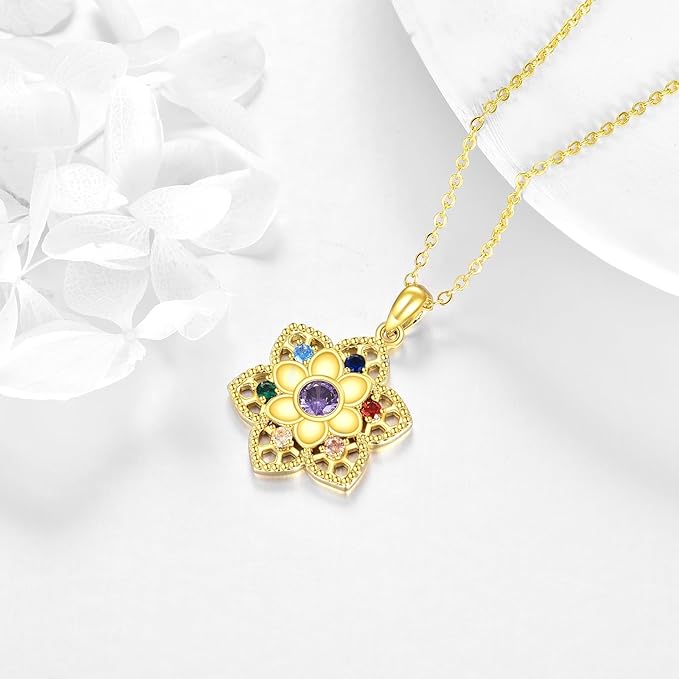 ONE :💎Color: Yoga Lotus Chakra Design Necklace💎