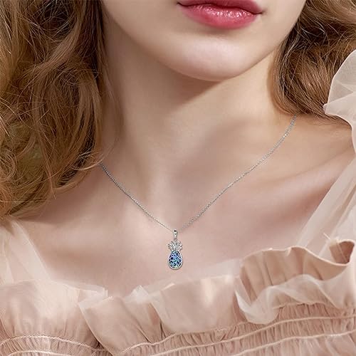 ONE:  Necklace Genuine 925 Sterling Silver Style: Pineapple