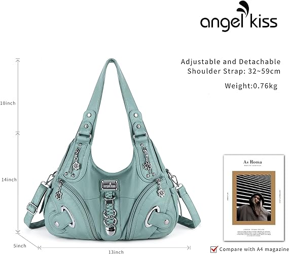 Women Fashion Handbag Tote Bag Shoulder Bag Top Handle Satchel Purse