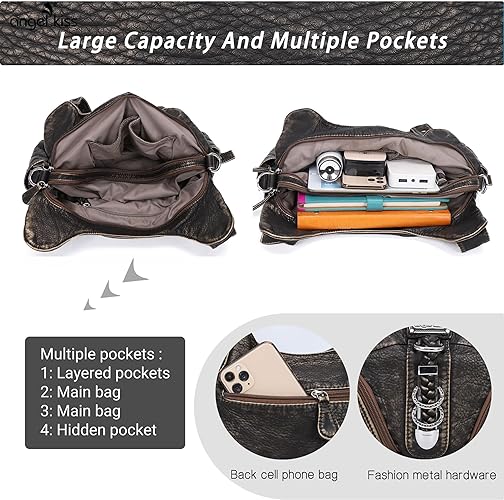 Women Fashion Handbag Tote Bag Shoulder Bag Top Handle Satchel Purse