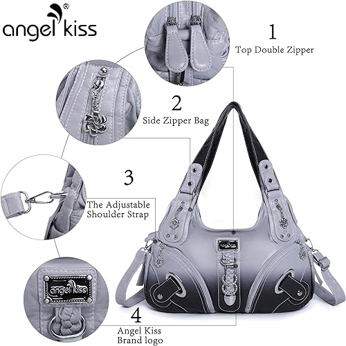 Women Fashion Handbag Tote Bag Shoulder Bag Top Handle Satchel Purse