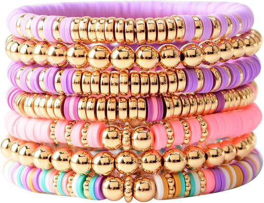 ONE: Premium Handmade New Set 7pcs Bracelet's for Women