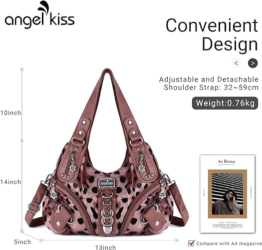 Women Fashion Handbag Tote Bag Shoulder Bag Top Handle Satchel Purse