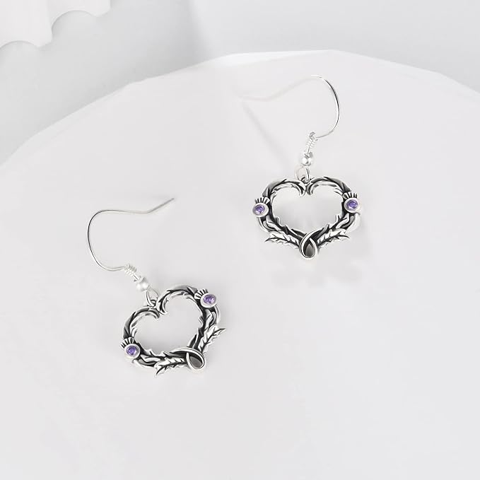 ONE PAIR:  Hoop Earrings Genuine 925 Sterling Silver Style: Lever Back Earrings STUD