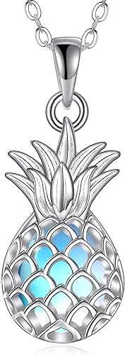 ONE:  Necklace Genuine 925 Sterling Silver Style: Pineapple