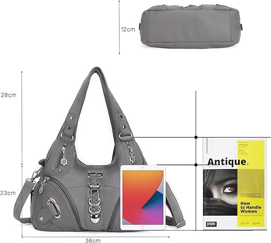 Women Fashion Handbag Tote Bag Shoulder Bag Top Handle Satchel Purse