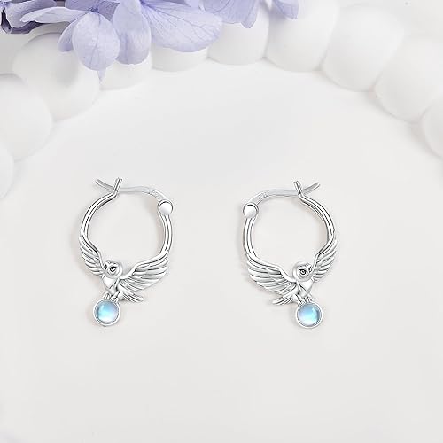 ONE: 925 Sterling Silver Hoop Earrings  Jewelry CZ