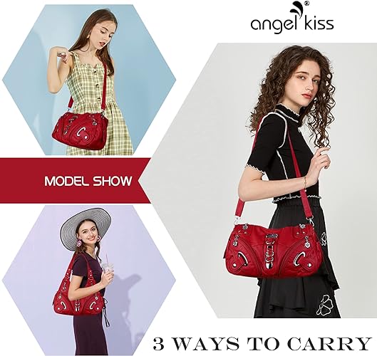 Women Fashion Handbag Tote Bag Shoulder Bag Top Handle Satchel Purse