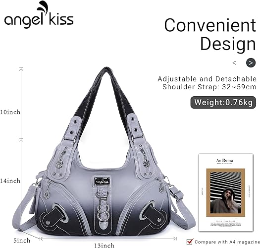 Women Fashion Handbag Tote Bag Shoulder Bag Top Handle Satchel Purse