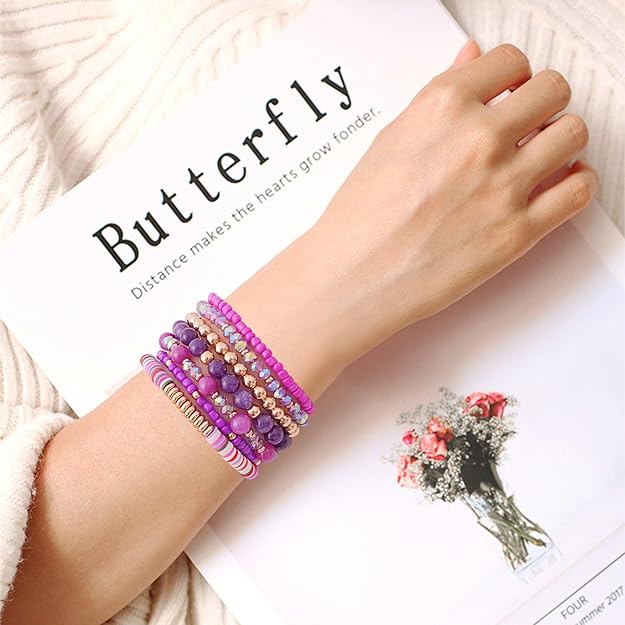 ONE: Premium Handmade New Set 7pcs Bracelet's for Women
