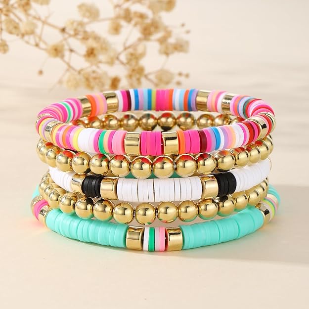 ONE: Premium Handmade New Set 5pcs Bracelet's for Women