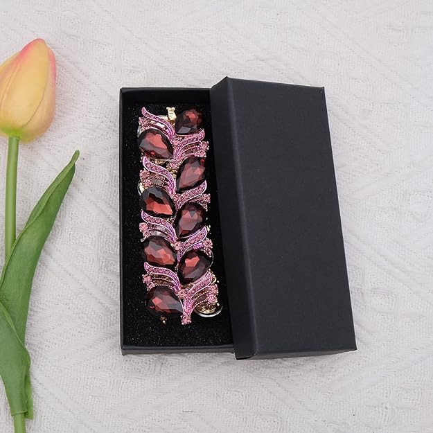 ONE: Premium Gorgeous Jewelry This Stunning bangle bracelet adorned with selected Austrian Crystal