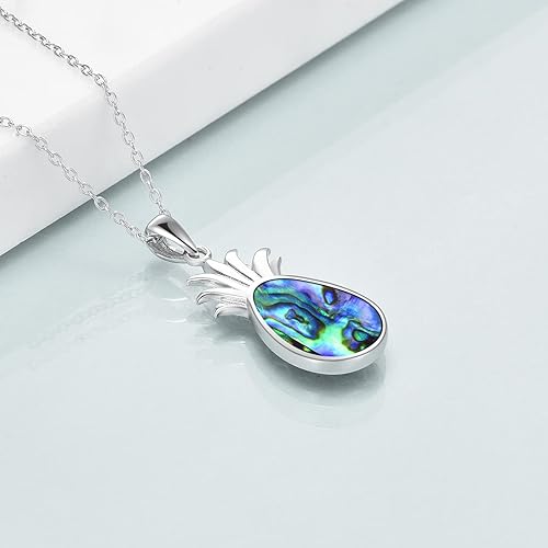 ONE:  Necklace Genuine 925 Sterling Silver Style: Pineapple