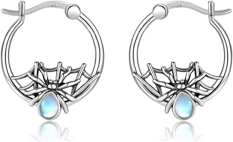 ONE: 925 Sterling Silver Hoop Earrings  Jewelry CZ