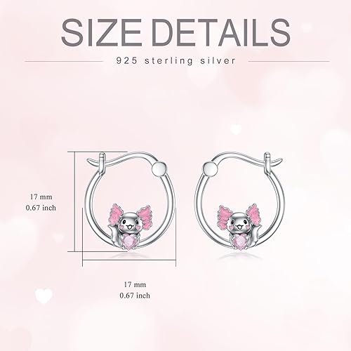 ONE:  Flower Hoops Earrings 925 Sterling Silver Jewelry CZ