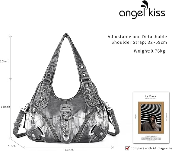 Women Fashion Handbag Tote Bag Shoulder Bag Top Handle Satchel Purse