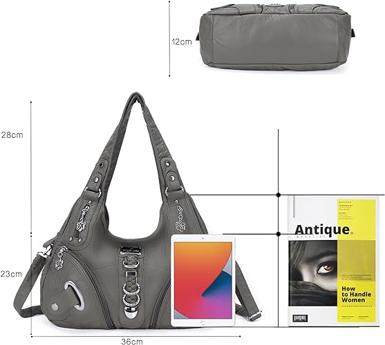 Women Fashion Handbag Tote Bag Shoulder Bag Top Handle Satchel Purse