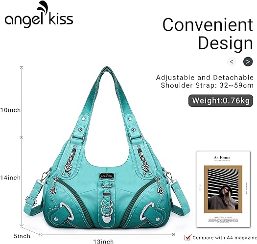 Women Fashion Handbag Tote Bag Shoulder Bag Top Handle Satchel Purse