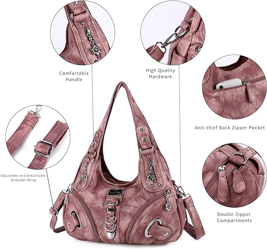 Women Fashion Handbag Tote Bag Shoulder Bag Top Handle Satchel Purse