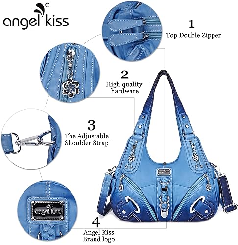 Women Fashion Handbag Tote Bag Shoulder Bag Top Handle Satchel Purse