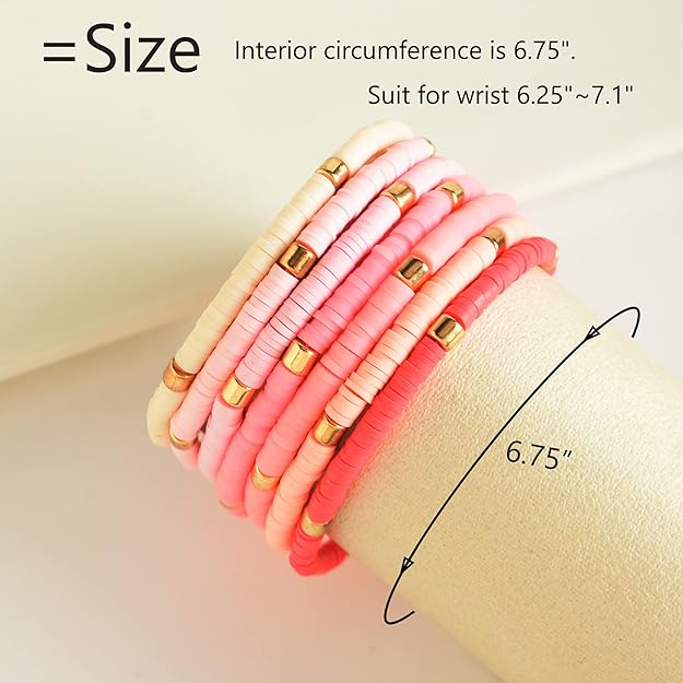 ONE: Premium Handmade New Set 7pcs Bracelet's for Women