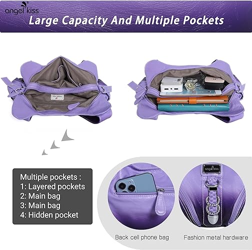 Women Fashion Handbag Tote Bag Shoulder Bag Top Handle Satchel Purse